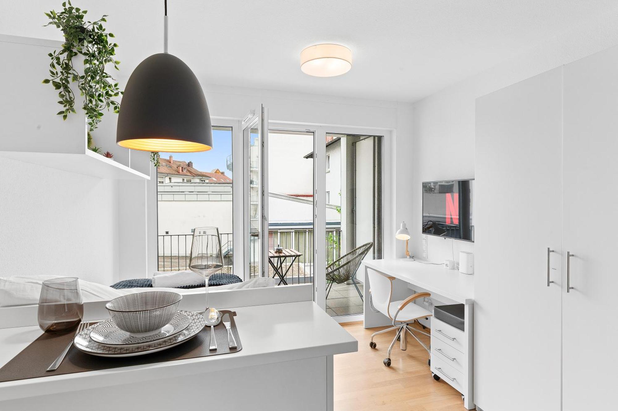Modern, Zentral, Homeoffice, Netflix Pforzheim Ngoại thất bức ảnh