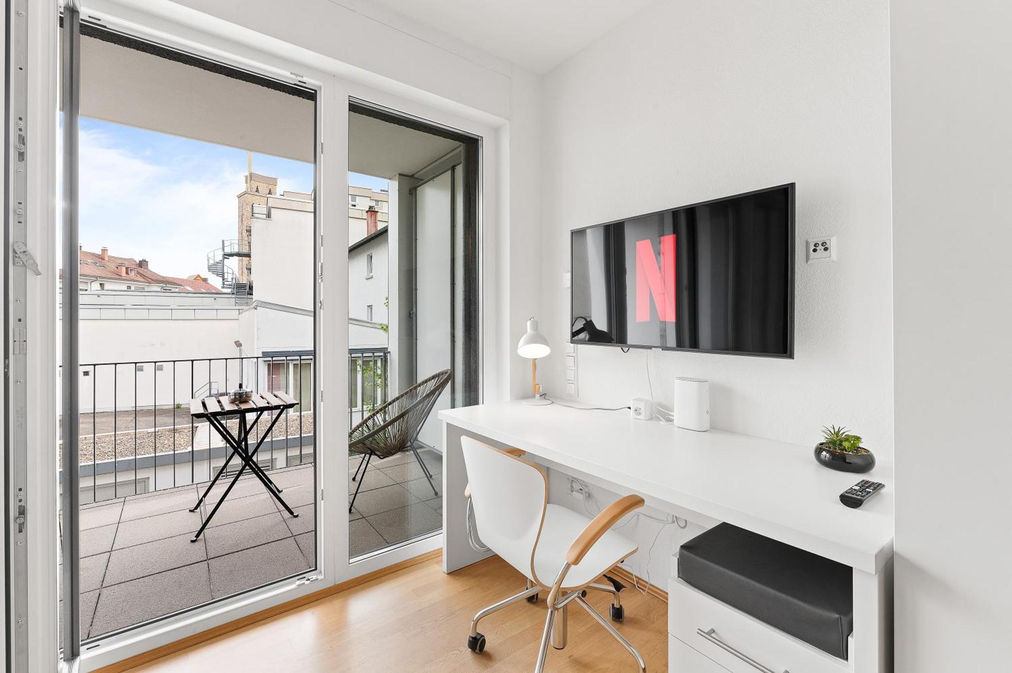 Modern, Zentral, Homeoffice, Netflix Pforzheim Ngoại thất bức ảnh